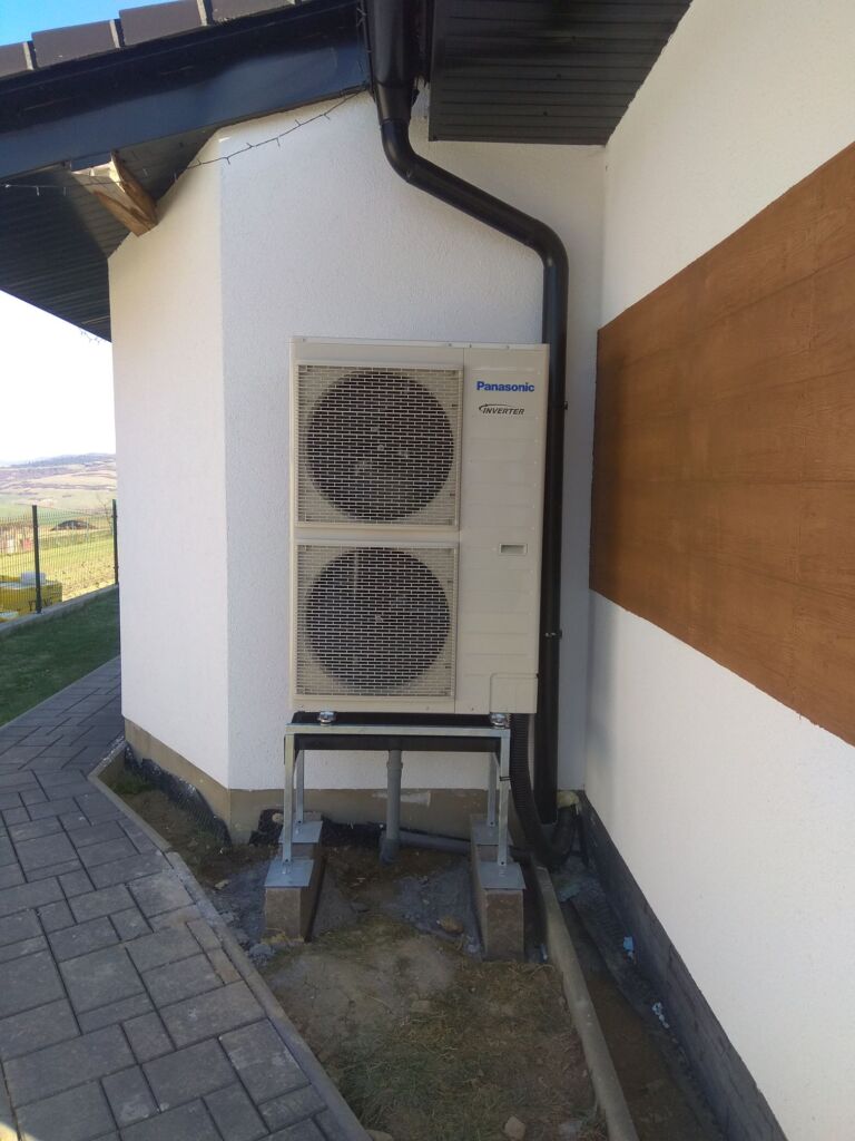 Novostavba rodinného domu v Košiciach-Krásnej s bivalentným kúrením, realizácia ENERTOP