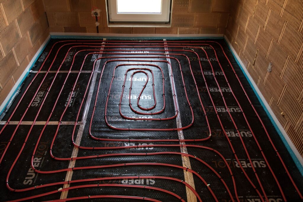 Podlahové kúrenie nainštalované v developerských domoch v Košiciach - ENERTOP