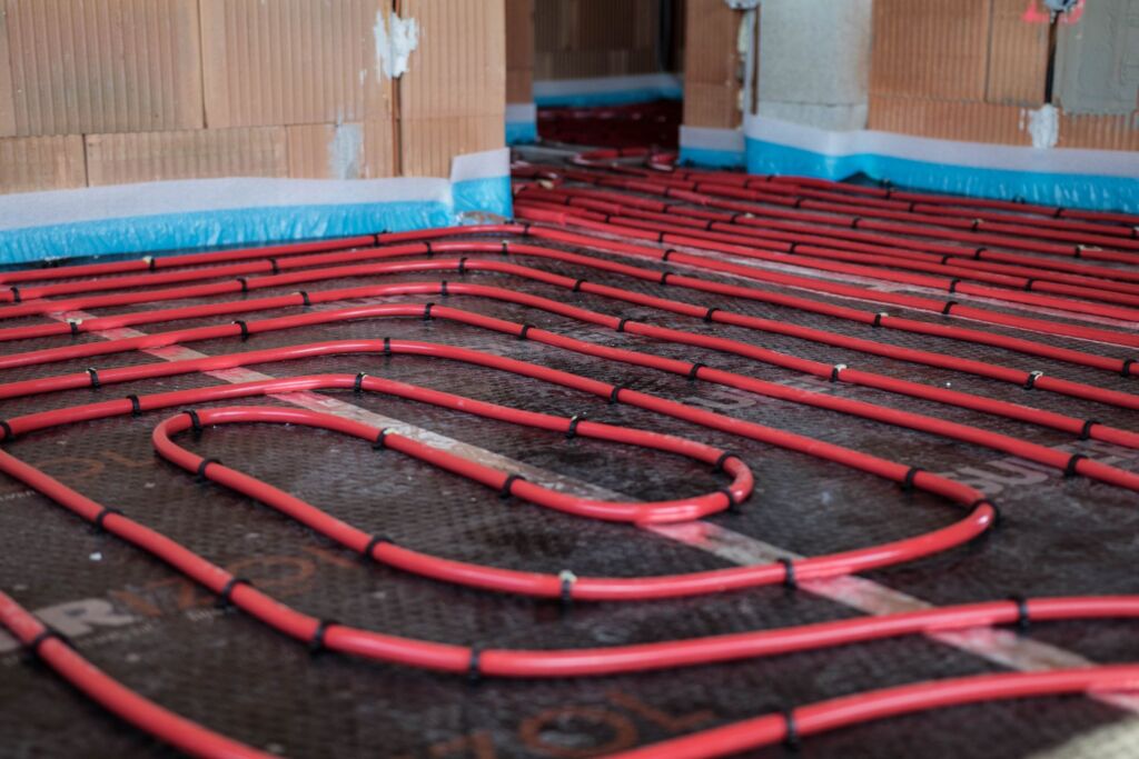 Podlahové kúrenie nainštalované v developerských domoch v Košiciach - ENERTOP