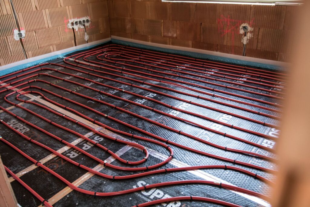 Podlahové kúrenie nainštalované v developerských domoch v Košiciach - ENERTOP