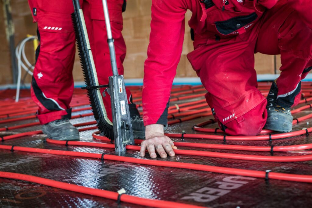 Podlahové kúrenie nainštalované v developerských domoch v Košiciach - ENERTOP