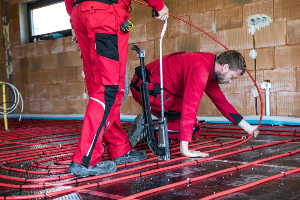 Podlahové kúrenie nainštalované v developerských domoch v Košiciach - ENERTOP