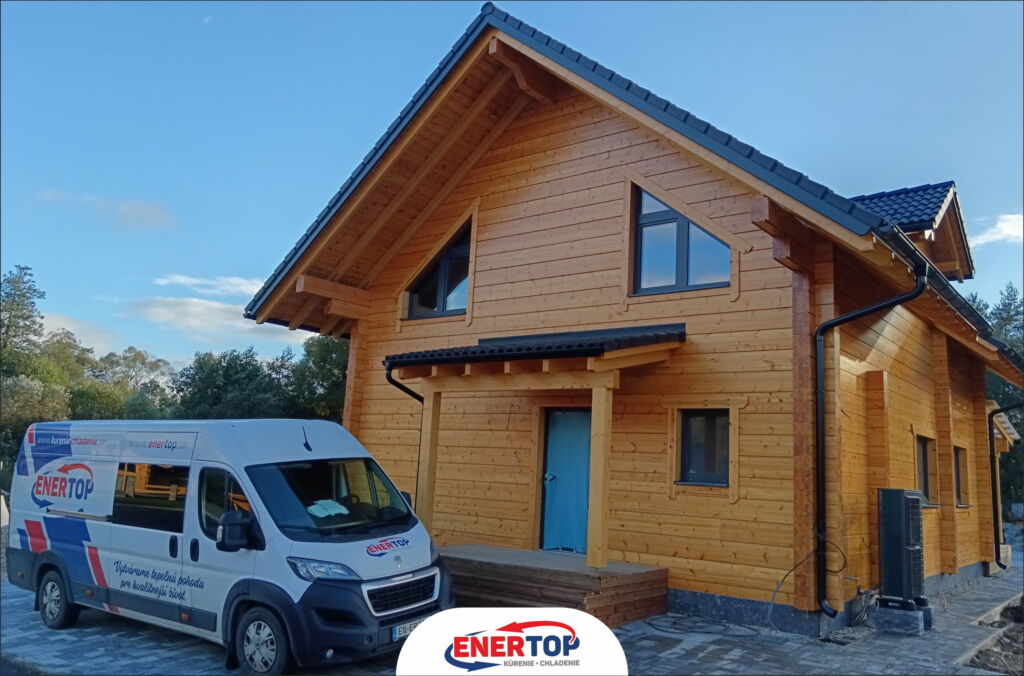 Drevostavba v Tatranskej Lomnici s tepelným čerpadlom Panasonic, realizácia ENERTOP