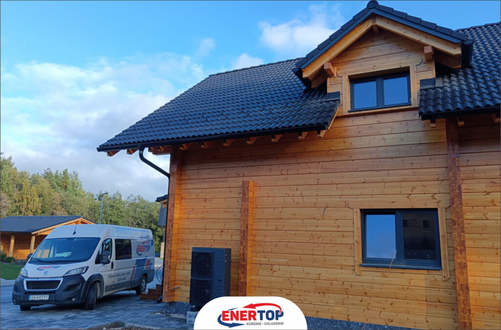 Drevostavba v Tatranskej Lomnici s tepelným čerpadlom Panasonic, realizácia ENERTOP