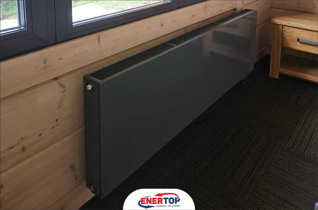 Drevostavba v Tatranskej Lomnici s radiátorovým kúrením, realizácia ENERTOP