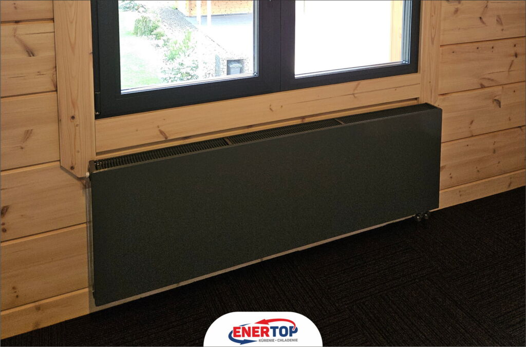 Drevostavba v Tatranskej Lomnici s radiátorovým kúrením, realizácia ENERTOP