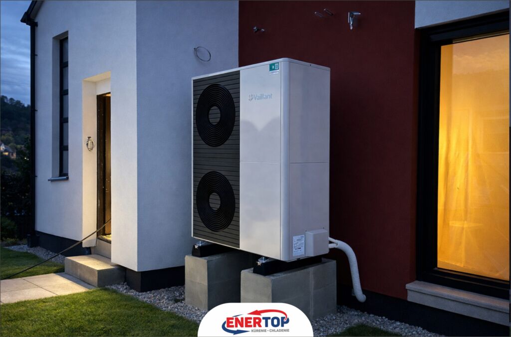Tepelné čerpadlo Vaillant nainštalované v rodinnom dome v Starej Ľubovni