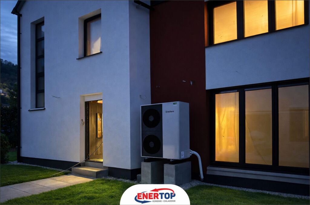 Tepelné čerpadlo Vaillant nainštalované v rodinnom dome v Starej Ľubovni