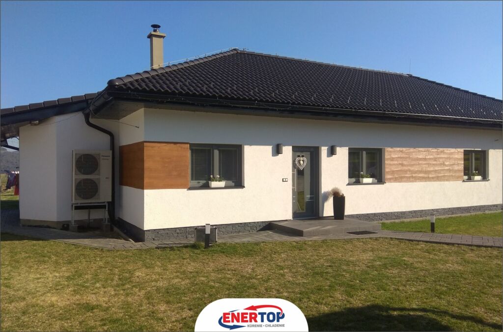 Novostavba rodinného domu v Košiciach-Krásnej s bivalentným kúrením, realizácia ENERTOP