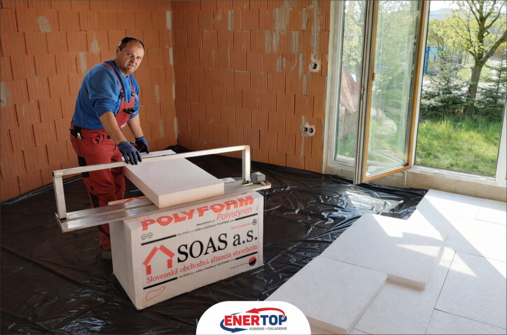 Luxusná rezidencia na Spiši s úsporným systémom podlahového vykurovania, realizácia ENERTOP