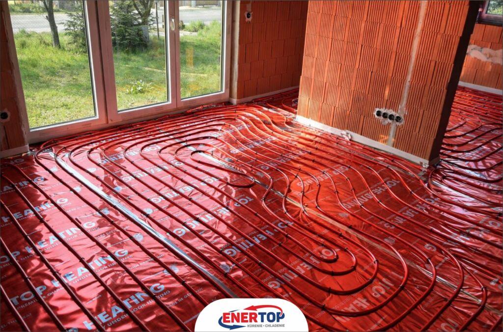 Luxusná rezidencia na Spiši s úsporným systémom podlahového vykurovania, realizácia ENERTOP