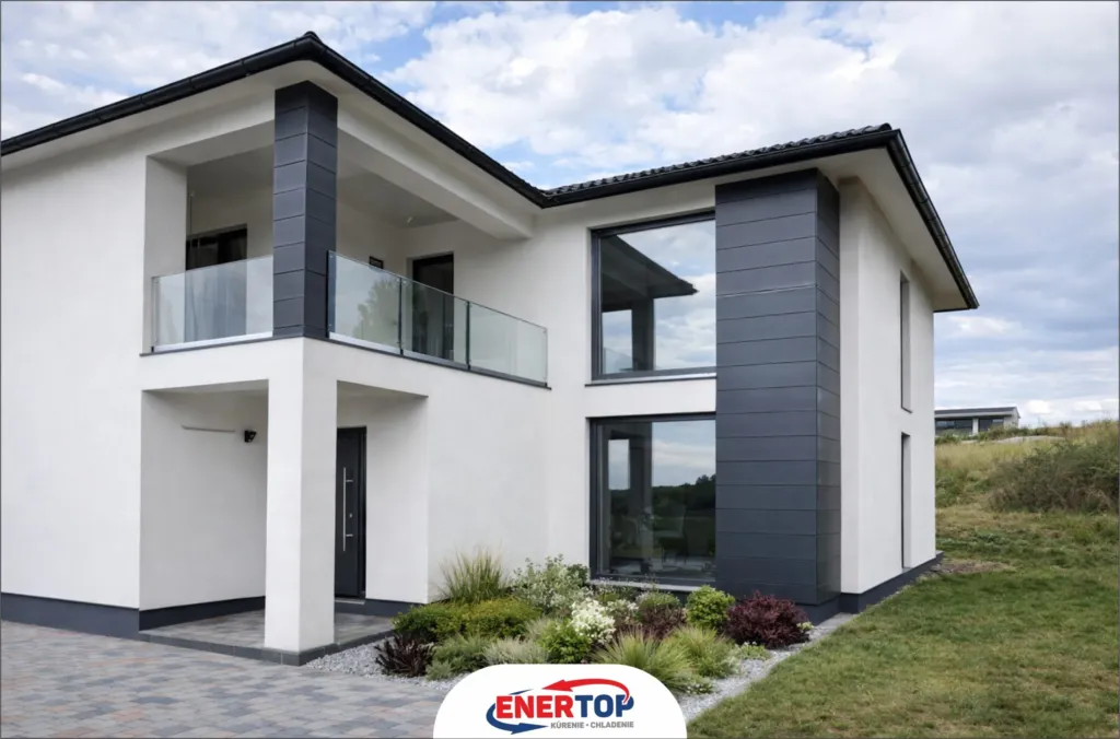 Luxusná rezidencia na Spiši s úsporným systémom vykurovania, realizácia ENERTOP