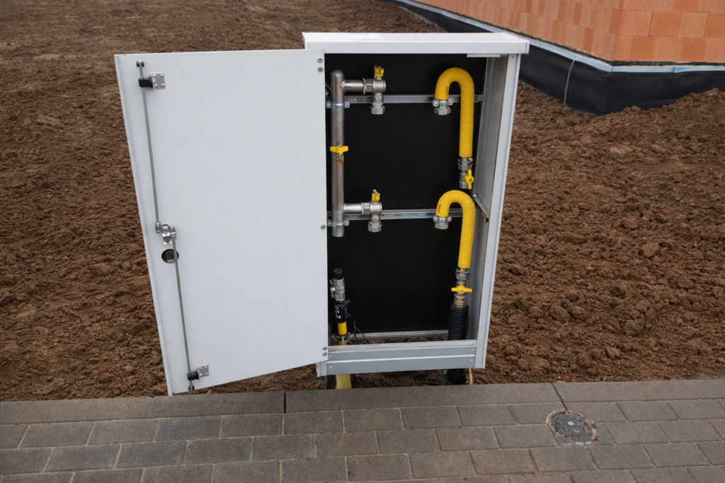 Rodinný dom v lokalite Šibeničná hora pri Starej Ľubovni s podlahovým kúrením, realizácia ENERTOP