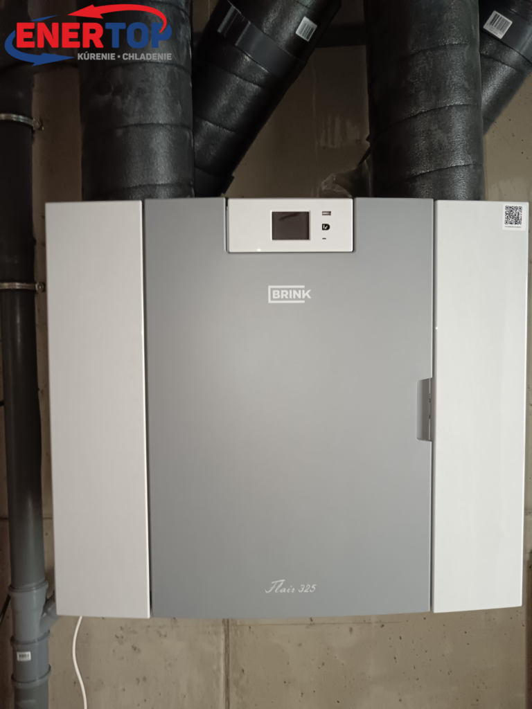 Rekuperácia nainštalovaná v novostavbe rodinného domu v Lipanoch – ENERTOP