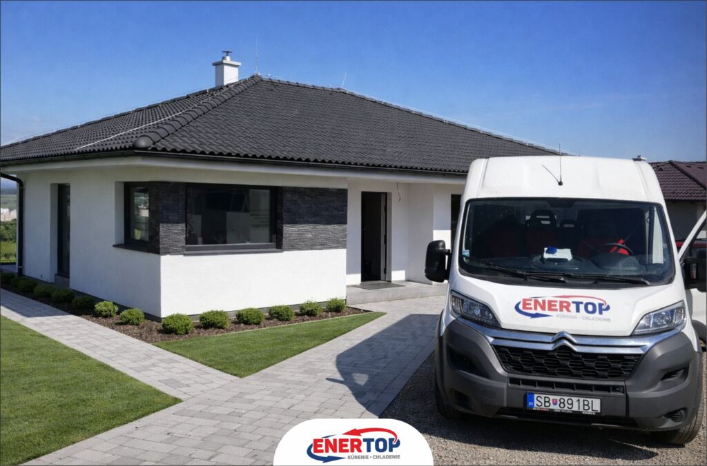 Tepelné čerpadlo Panasonic v developerskom projekte novostavieb rodinných domov v Košiciach - Enertop.