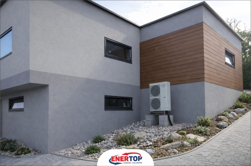 Tepelné čerpadlo v novostavbe - rezidencii v Košiciach - Enertop