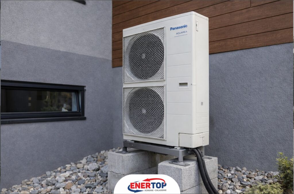 Tepelné čerpadlo v novostavbe - rezidencii v Košiciach - Enertop