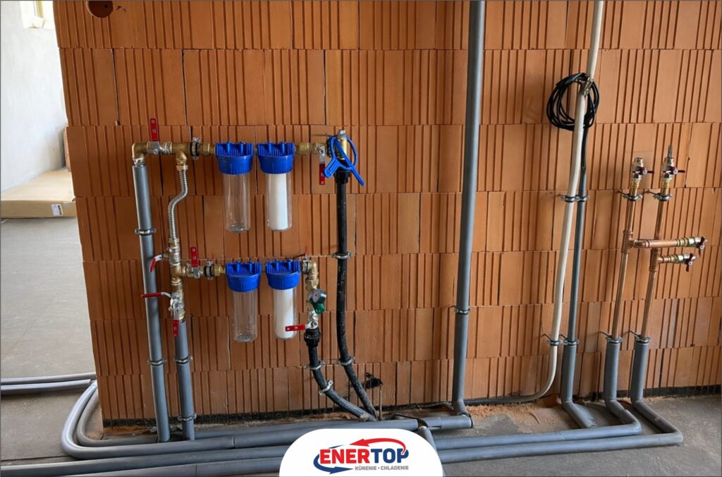 Vodoinštalácia v novostavbe v Košiciach od firmy Enertop
